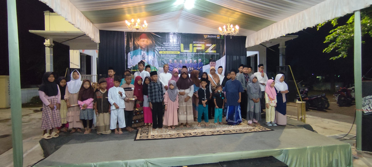 Pemerintah Desa Cikulak Kidul Gelar Peringatan Isra’ Mi’raj 1447 H dan Santunan Anak Yatim Paitu 54 orang