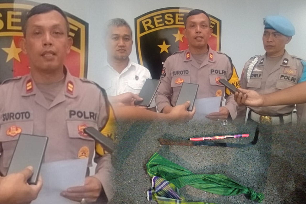 Digagalkan: Saat Patroli Ramadan, Empat Pemuda Diduga Hendak Perang Sarung Bersenjata Sajam di Jalan Slompretan Surabaya