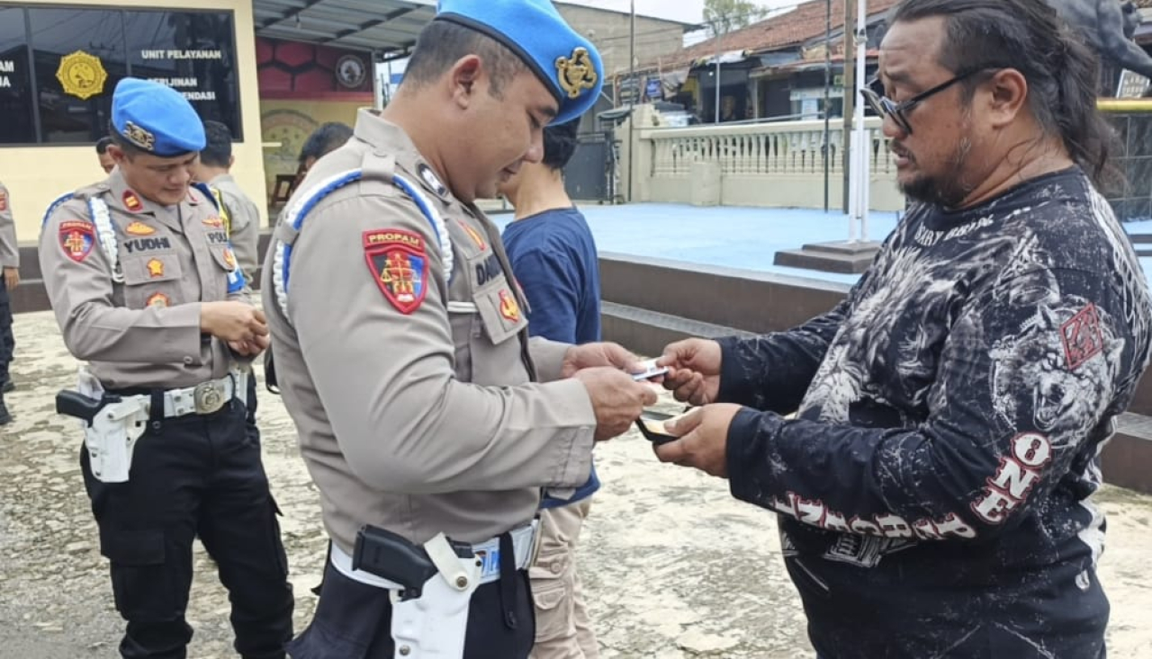 Kasi Propam Polres Majalengka GAKTIBLIN Ke Polsek Jajaran