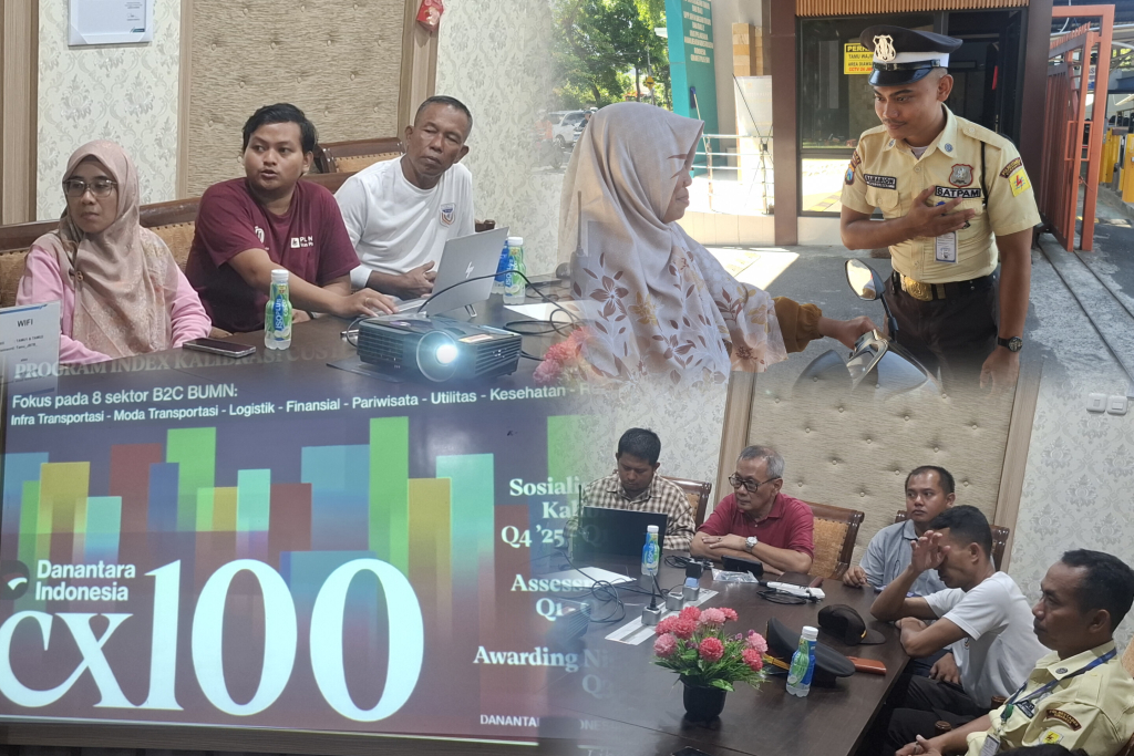 Foto: Kegiatan refreshmen pada rapat kolaborasi dengan PLN ICON PLUS SBU REGIONAL JATIM "Satpam Haleyora Powerindo Tingkatkan Profesionalisme dan Pelayanan Digital PLN melalui Budaya PS4"
