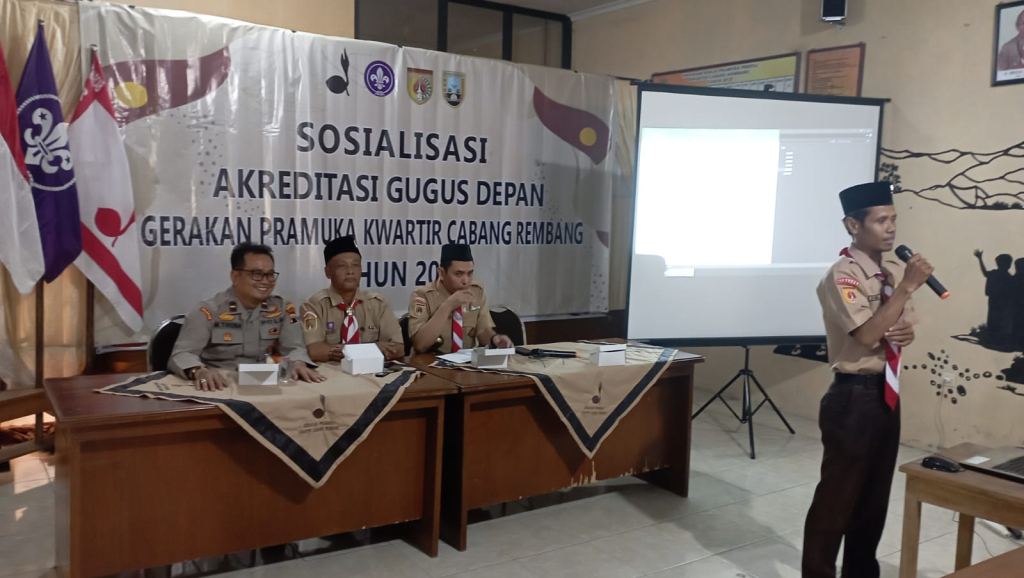 Kwarcab Rembang Siapkan Gudep Ikuti Akreditasi Tim Asesor Kwarda Jawa Tengah