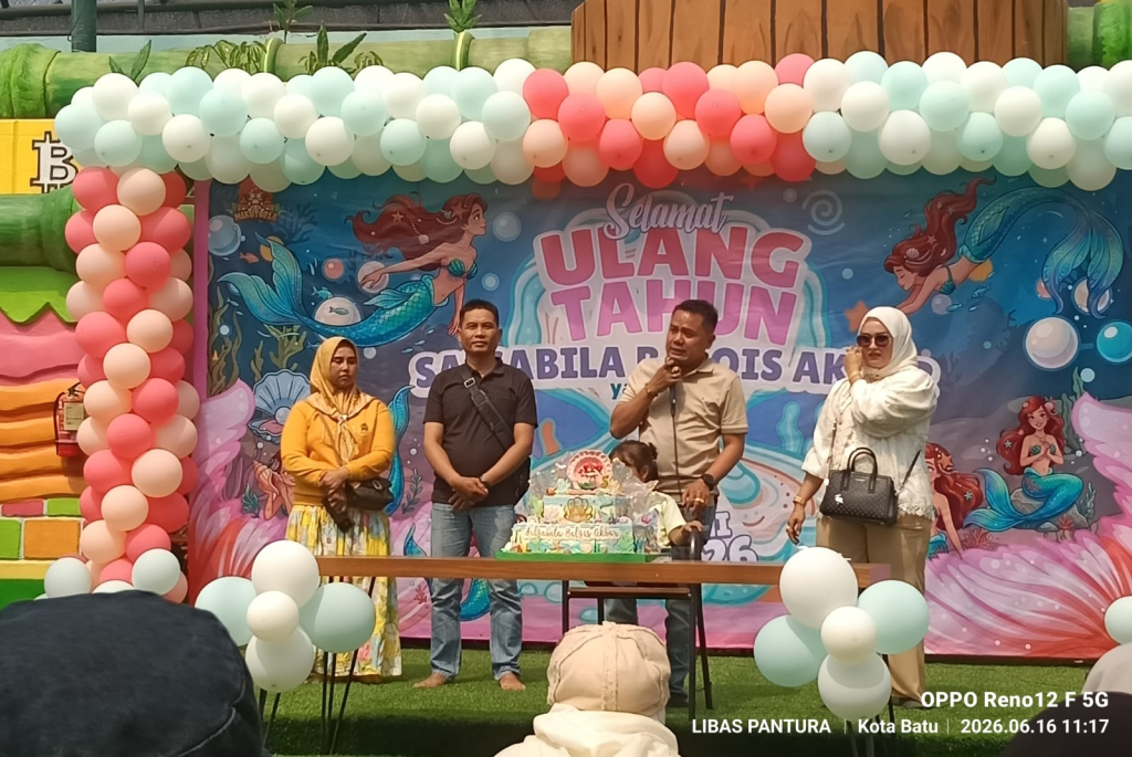 Empat Bus Rombongan dan Ratusan Tamu Warnai Perayaan Ultah Ke-5 Salsabila Balqis Akbar di Mikutopia Batu