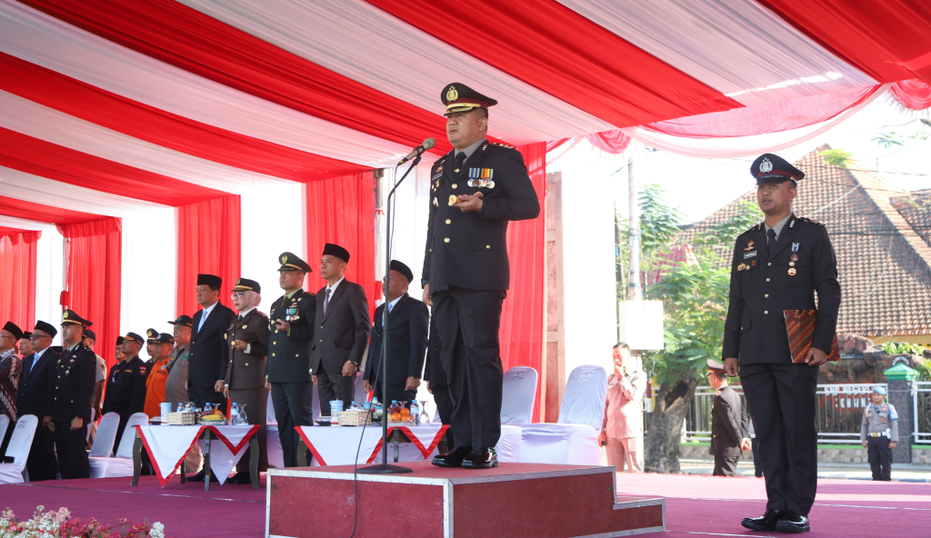 Polres Jombang Gelar Upacara Peringatan HUT Bhayangkara ke-80 Tahun 2026 dengan Khidmat