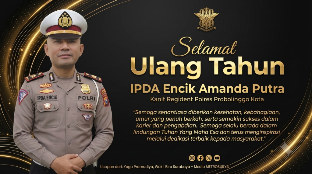 Selamat Ulang Tahun IPDA Encik Amanda Putra, "Sosok Berdedikasi dalam Pelayanan Publik dan Pengabdian kepada Masyarakat"