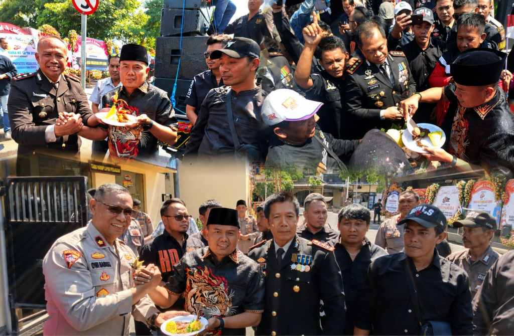 Prank Hari Bhayangkara, AMI Beri Kejutan untuk Polda Jatim hingga Polres Pelabuhan Tanjung Perak, Berujung Potong Kue Be