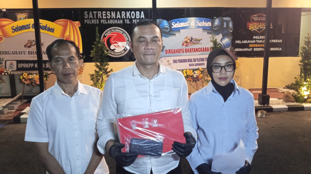 Baru Dua Pekan Jadi Kurir Sabu, Pria Kenjeran Ditangkap Satresnarkoba Tanjung Perak dengan 3,386 Gram Narkotika