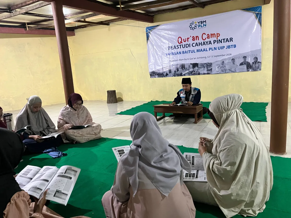 Qur’an Camp YBM PLN UIP JBTB Dorong Penerima Beasiswa Jadi Penggerak Manfaat Berbekal Al-Qur’an dan Sosiopreneurship