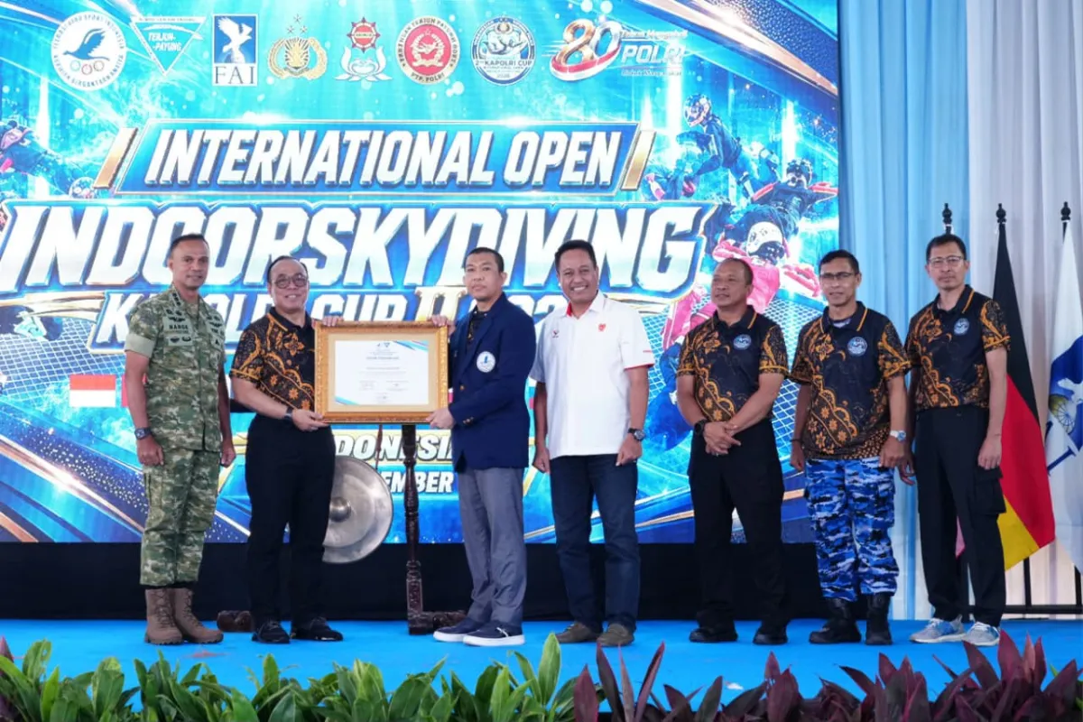 Kapolri Cup II 2026 di Cikeas, FASI Dorong Indoor Skydiving Indonesia Tembus Panggung Asia