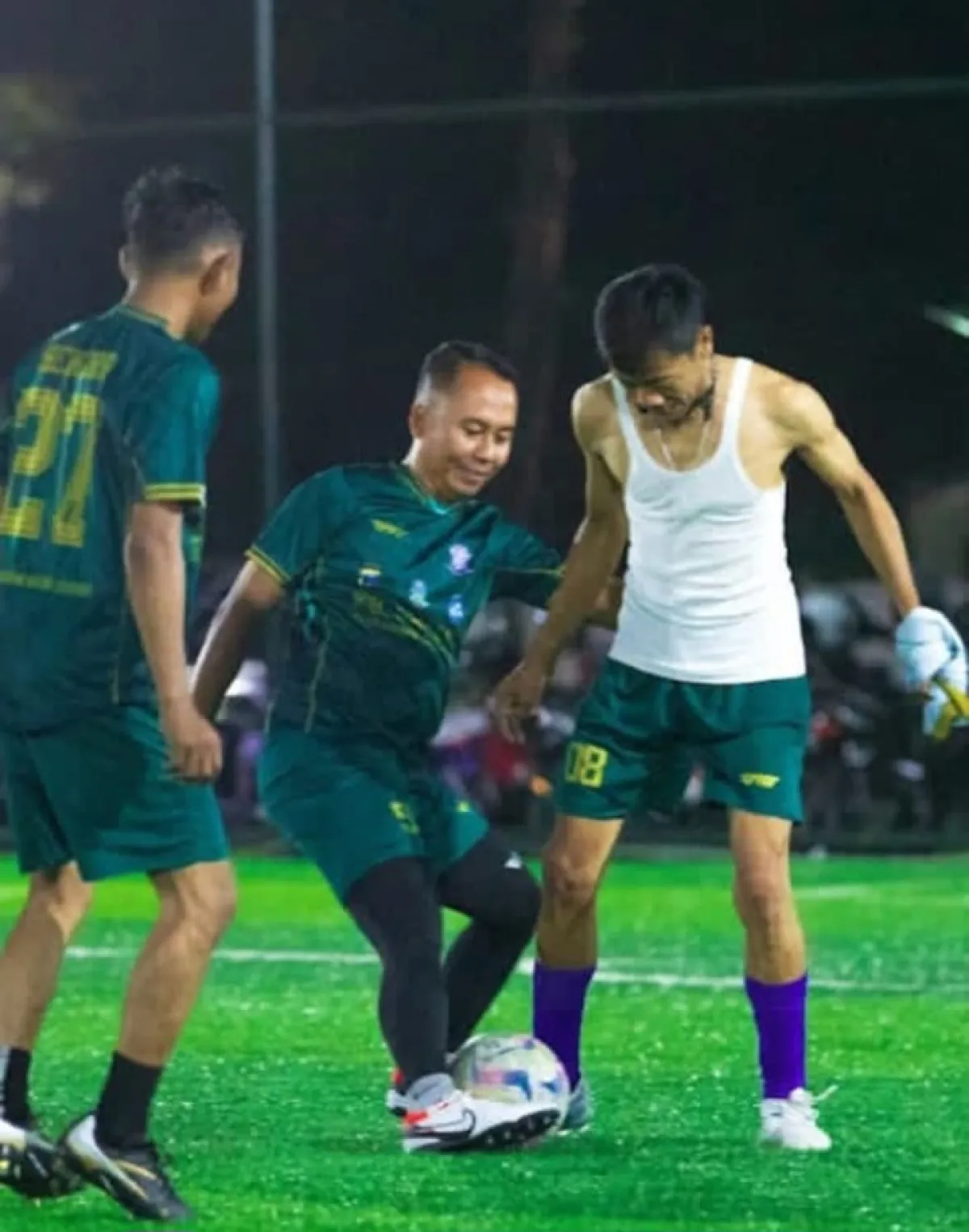 Fun Football Pamin Samsat Surabaya Selatan, Wujudkan Kekompakan dan Kebersamaan Antaranggota