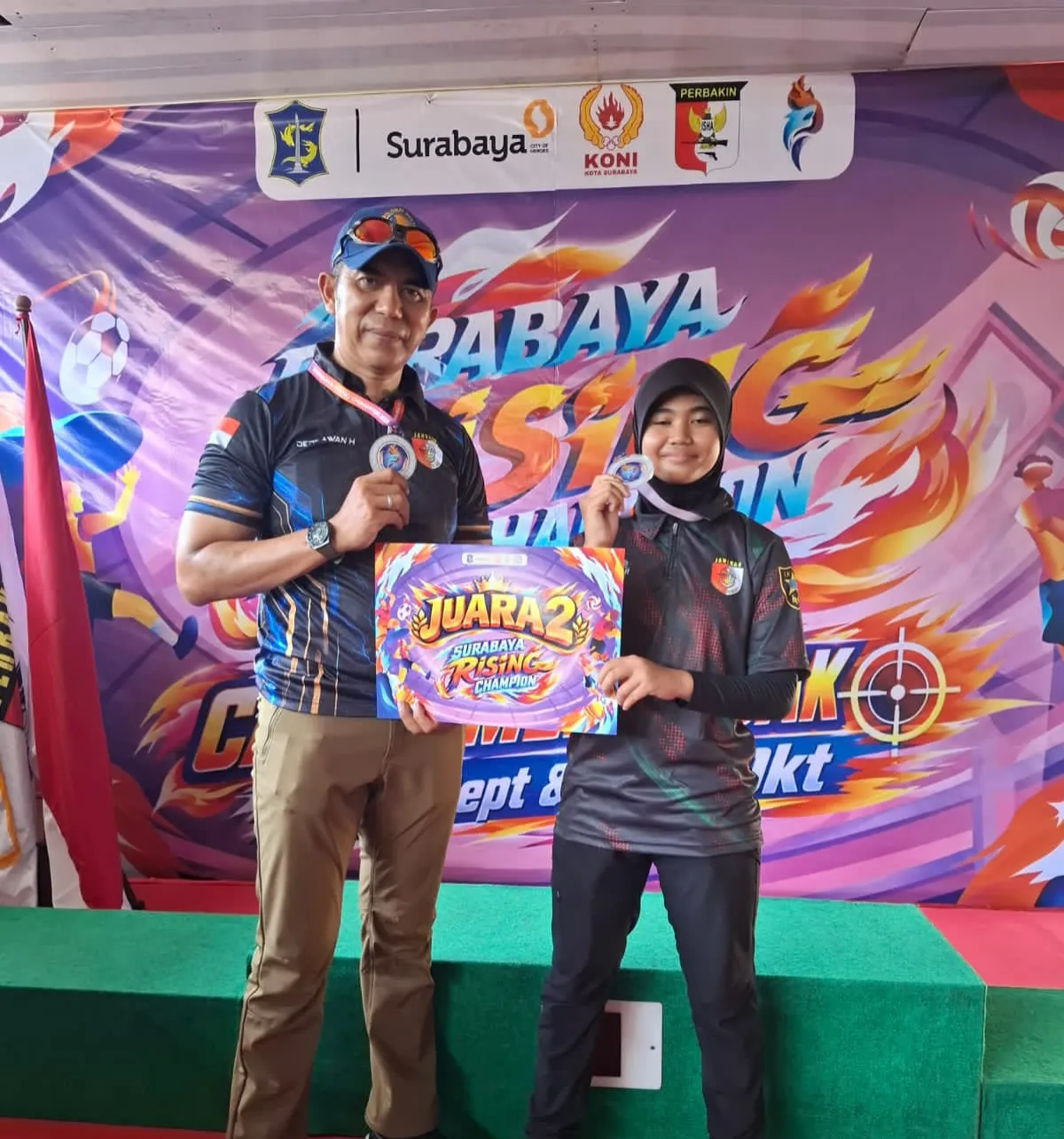 Perbakin Gresik Raih Dua Juara 2 AA-IPSC, Gendhis dan Dede Iwan Tampil Gemilang di Surabaya Rising Champion