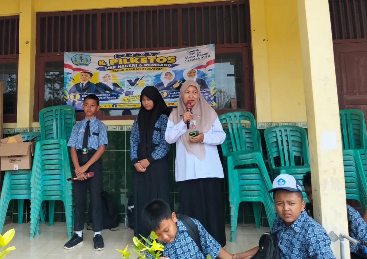 Paslon 1 Khalis &Filzah Ungguli Sekar dan Naufa Dalam Pemilihan Ketua OSIS Baru 2026-2027