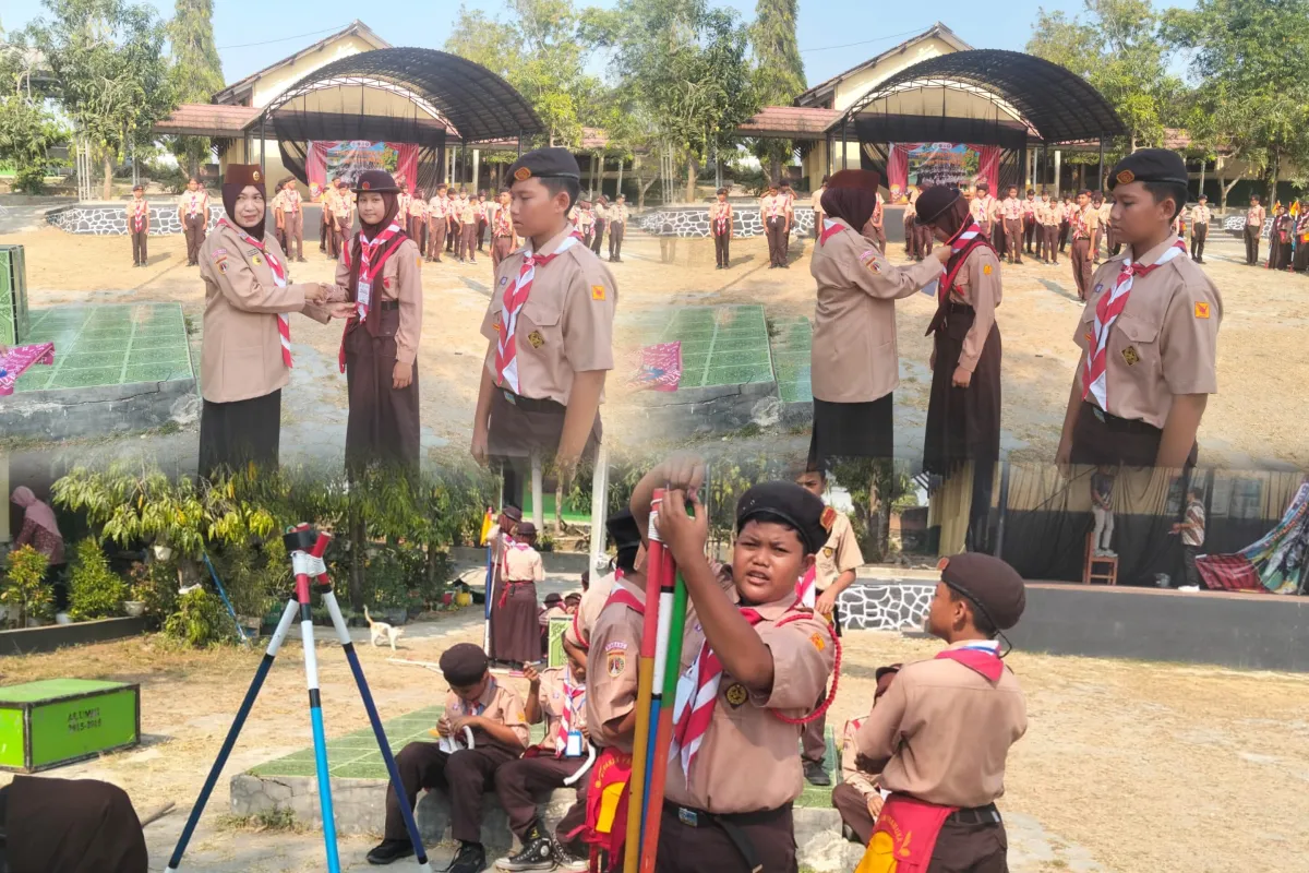 Menuju Lomba Tingkat 2, Pangkalan SMPN 6 Rembang Seleksi Regu Tergiat